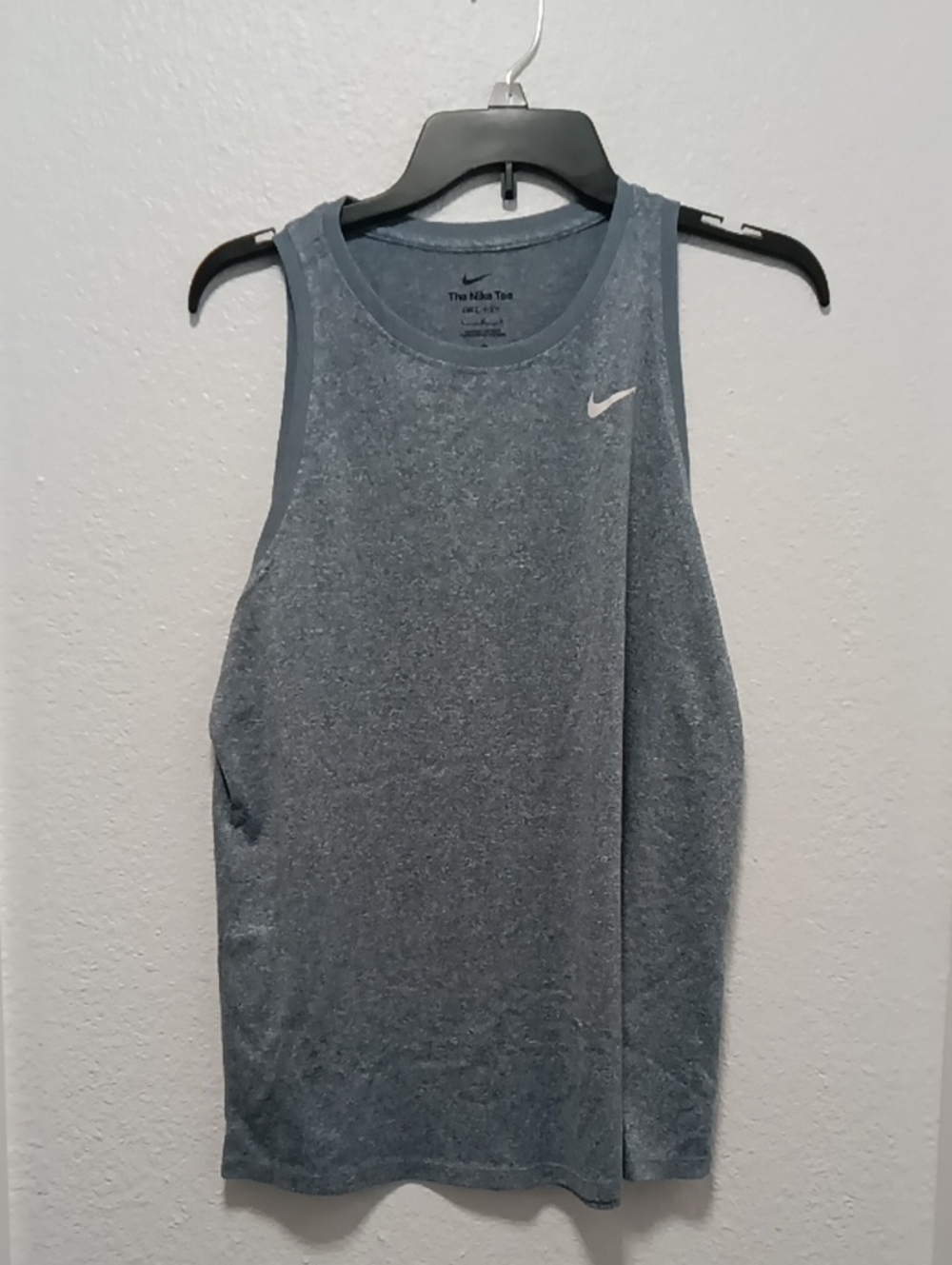 Nike Women's Heather Slate Athletic Tank Top